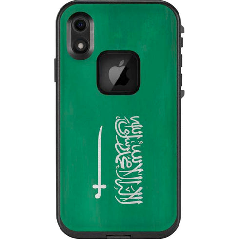 Saudi Arabia Flag Distressed LifeProof Fre iPhone Skin